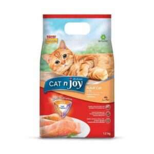 Cat n joy adult cat salmon flavour - 1.2kg