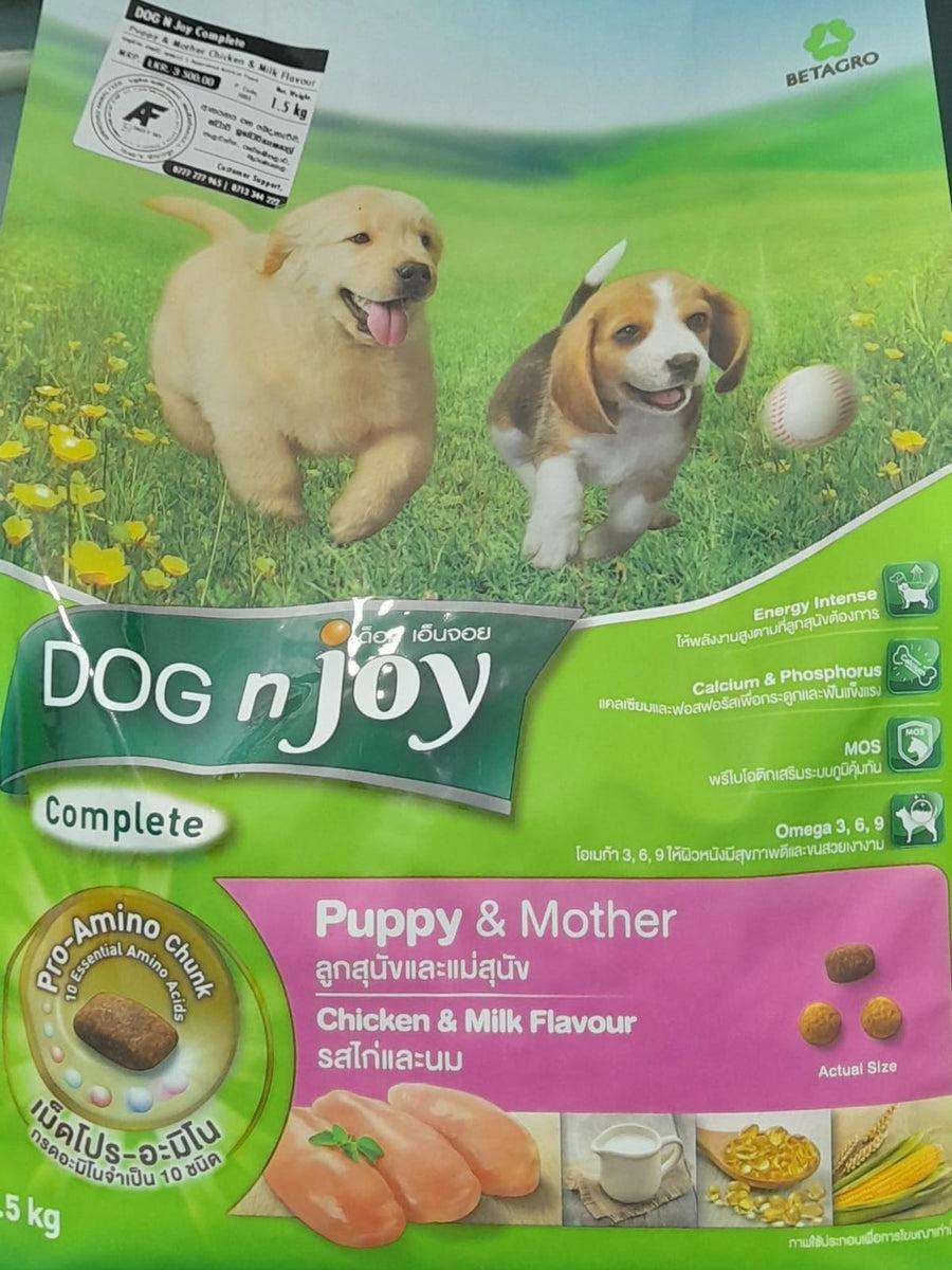Dog n joy puppy and mother chicken and milk flavour - 1.5kg