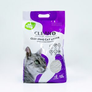 Clean clumping cat litter 10l - levendra