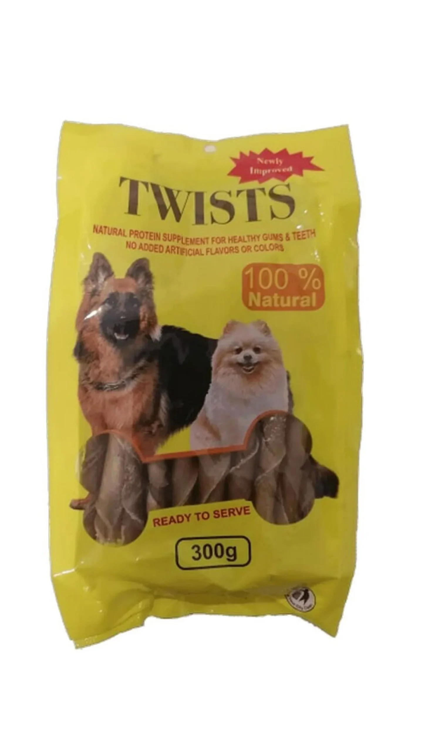 Seepet twist dog treat 300g